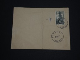 FRANCE / EMISSIONS GÉNÉRALES - Poste Aérienne N°1 Sur Enveloppe  En 1945, Oblitération De Rabat - A Voir - L 759 - Other & Unclassified