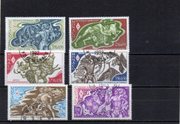 MONACO   CROIX ROUGE  TIMBRE N° YVERT ET TELLIER  1288/9 2342/3 0387/8   SUPERBE         OBLITERES - Collections, Lots & Séries