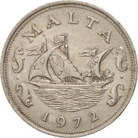 Monnaie, Malte, 10 Cents, 1972, British Royal Mint, SUP, Copper-nickel, KM:11 - Malta