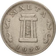 Monnaie, Malte, 5 Cents, 1976, British Royal Mint, TTB+, Copper-nickel, KM:10 - Malte