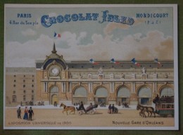 Exposition Universelle De 1900 - Nouvelle Gare D'Orléans - Publicité Ibled - Ibled