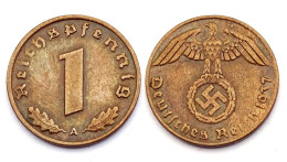 1 Reichspfennig 1937 A. Allemagne/Germany. Bronze - 1 Reichspfennig