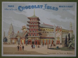 Exposition Universelle De 1900 - Panorama Du Tour Du Monde - Publicité Ibled - Ibled