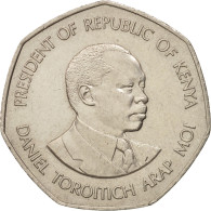 Monnaie, Kenya, 5 Shillings, 1985, British Royal Mint, SUP+, Copper-nickel - Kenia