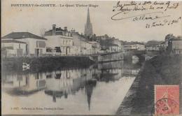 CPA Vendée Circulé Fontenay Le Comte - Fontenay Le Comte