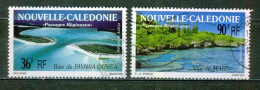 Paysages Régionaux - NOUVELLE CALEDONIE - La Baie De Fayawa Ouvéa - Vue De Maré - N° 276-277 - 1991 - Oblitérés