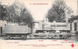 ¤¤  -  10   -  Les Locomotives   -  Machines Grampton   -  Collection FLEURY  - - Eisenbahnen
