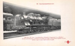¤¤  -  65   -  Les Locomotives   -  Machines N° 3147 à Surchauffeur Schimdt  -  Collection FLEURY  - - Eisenbahnen