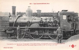 ¤¤  -  53   -  Les Locomotives   -  Machine De L'Ancienne Compagnie Lerouville-Sedan  -  Collection FLEURY  - - Treni