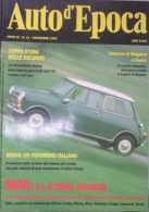 AUTO D' EPOCA - N.11 - NOVEMBRE 1992 - ANNO IX - PIAGGIO VESPA - Motoren