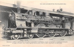 ¤¤  -  112   -  Les Locomotives   -  Machine N° 3160 à Surchauffeur Schmidt   -  Collection FLEURY  - - Trains