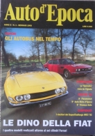 AUTO D' EPOCA - N.1 - GENNAIO 1993 - ANNO X - FIAT DINO - Motori