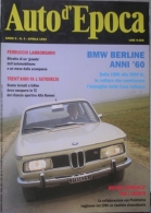 AUTO D' EPOCA - N.4 - APRILE 1993 - ANNO X - BMW BERLINE ANNI '60 - Engines