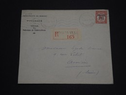 MONACO - Enveloppe En Recommandée Pour La France En 1938 , Affranchissement Plaisant - A Voir - L 847 - Briefe U. Dokumente