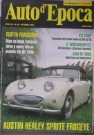 AUTO D' EPOCA - N.10 - OTTOBRE 1994 - ANNO XI - AUSTIN HEALEY SPRITE FROGEYE - Engines