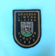 DARUVAR TOWN BRASS BAND  Vintage Patch Fanfare Ecusson Blaskapelle Flicken Toppa Banda Parche Music Musique Musik Musica - Other Products