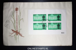 Ungarn Hungary Mi Block 35 B 1962 First Day Cover - Blocks & Sheetlets