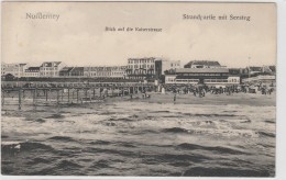 Germany - Norderney - Strandpartie Mit Seesteg - Norderney