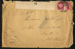 BELGIUM - September 30, 1916. Old Cover POSTES MILITAIRE Sent To Zeeland, The Netherlands. CENSORED. (d-504) - Autres & Non Classés