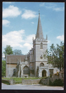 St Cyriac's Church, Lacock, Wilts. Unused Postcard. - Andere & Zonder Classificatie