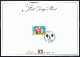 FDS 2002 - 8 - COB N° 3071 - EUROPA 2002 - Le Cirque - Het Circus. - 1999-2010