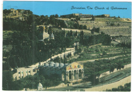 ISRAELE - ISRAEL - JERUSALEM, The Church Of Gethsemane - Viaggiata - Holy Places