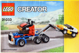 CATALOGUE LEGO Créator 31033 - Catalogues