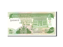 Billet, Mauritius, 10 Rupees, 1985, Undated, KM:35a, SPL - Mauritius