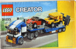 CATALOGUE LEGO Créator 31033 - Catalogs