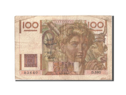 Billet, France, 100 Francs, 100 F 1945-1954 ''Jeune Paysan'', 1954, 1954-04-01 - 100 F 1945-1954 ''Jeune Paysan''