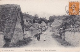 VILLEMEUX - La Cavée De Manzaize - Animé - TBE - Villemeux-sur-Eure