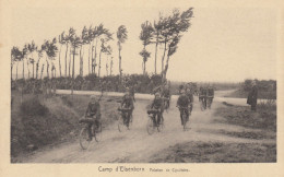 CPA - Le Camp D'Elsenborn - Peloton De Cyclistes - Elsenborn (camp)