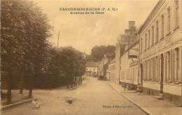 CARTE POSTALE : FAUQUEMBERGUES . AVENUE DE LA GARE . - Fauquembergues