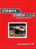 New Zealand 2009 Motorsport World Champions $10 Mint Booklet - Carnets