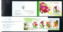 NORTH KOREA 2013 FLOWERS TO BIRTHDAY OF KIM IL SUNG STAMP BOOKLET - Abeilles