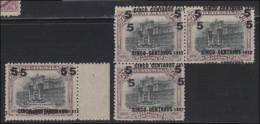 N°152 X 4ex (3+1) - Dble Surcharge - TB - Guatemala