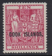 N°50 - 10 Shillings - TB - Cook