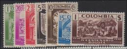 N°313/19 - 7 Valeurs - TB - Colombia