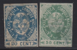 N°31/32 - 20c Et 50c - TB - Colombia