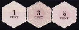 N°1/3 (1,3,5 Cent) - TB - Telegrafi