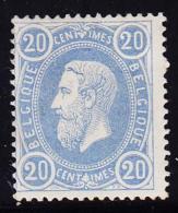 N°31 - 20c Bleu - TB - 1869-1883 Leopoldo II