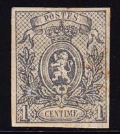 N°22 - 1c Gris - TB - 1866-1867 Piccolo Leone