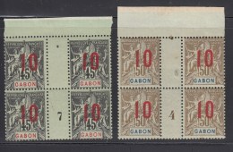 N°73/74 - Bloc De 4 - BDF - Mill. 7 Et 4 - TB - Altri & Non Classificati