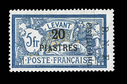 N°13aA - 20pi S/5F Bleu Et Olive - "S" Au Lieu De "Z" - Signé A. Brun - TB - Altri & Non Classificati