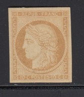 N°11 - 10c Bistre - Signé Bühler /A. Brun -TB - Ceres