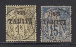 N°24, 30 - 15c Bleu Et 1F Olive - TB - Altri & Non Classificati