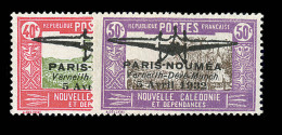 POSTE AERIENNE  N°1/2 - Paris-Nouméa - TB - Vide