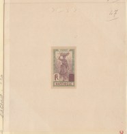 EPREUVE LUXE N°74z - Type D - De 1908/18 - 5 Ep. Bicolores - Sans Faciale - TB - Altri & Non Classificati