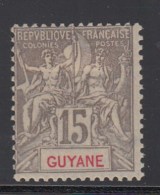 N°45 - 15c Gris - Signé - TB - Altri & Non Classificati