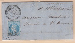 CACHETS PERLES N°29 - GC 4798 + T22 Blotzheim - 31/5/68 - B/TB - Storia Postale